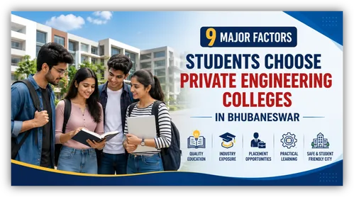 Students choosing private engineering colleges in Bhubaneswar