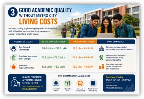 Good academic quality without metro city living costs
